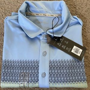 Walter Hagen blue Golf Polo